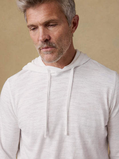Sunwashed Organic Hoodie - White