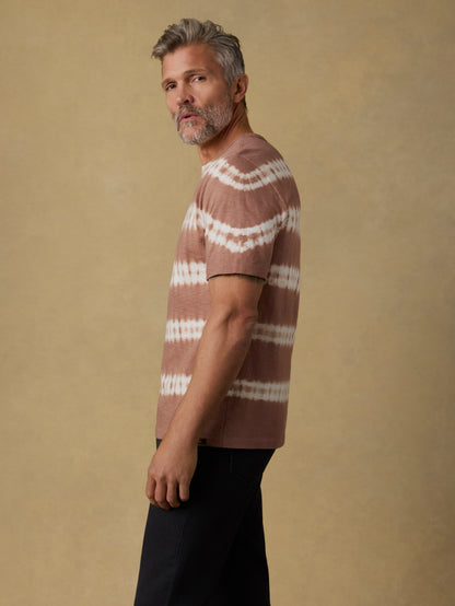 Sunwashed Regenerative Tee - Red Ravine Tie Dye