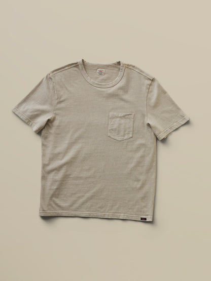 Short-Sleeve Recycled Cotton Tee - Sand Point