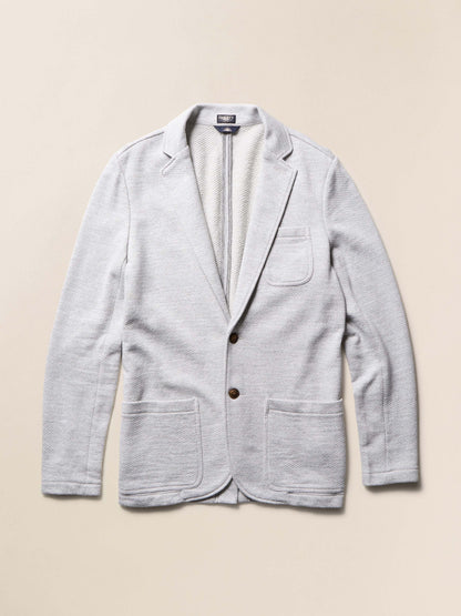 Inlet Knit Blazer - Heather Grey