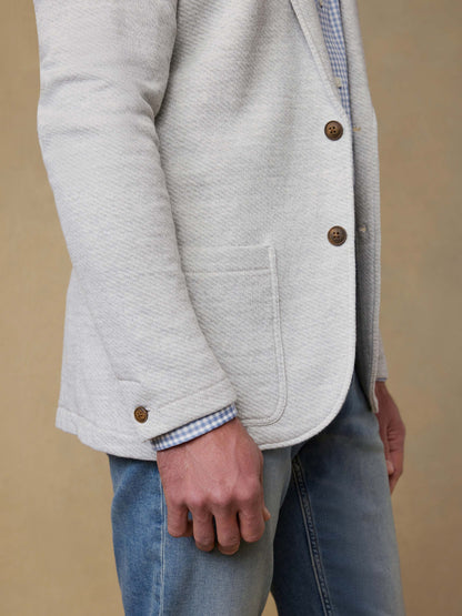 Inlet Knit Blazer (Tall) - Heather Grey