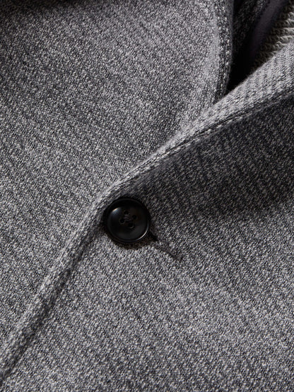 Inlet Knit Blazer (Tall) - Medium Grey Melange
