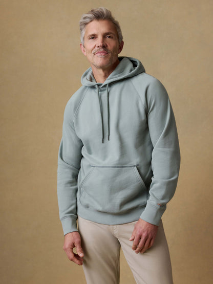 High Standard Fleece Hoodie - Aspen Green