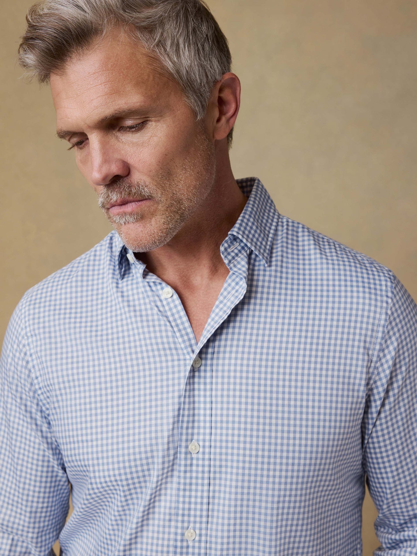 The Movement™ Shirt - Light Blue Gingham