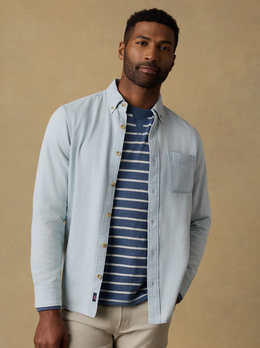 Original Cotton Denim Shirt - Rocky River Wash