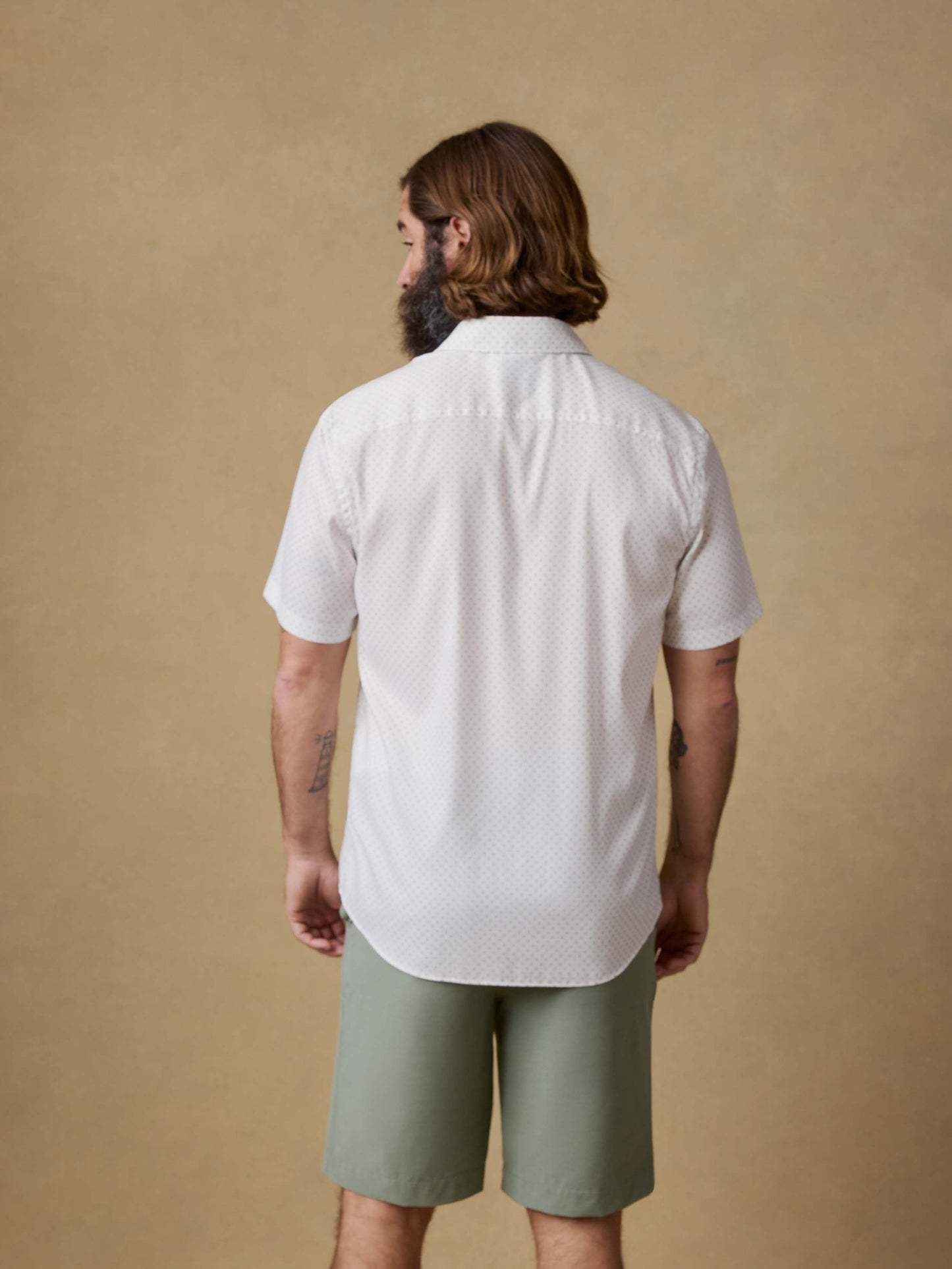 Short-Sleeve Movement™ Monterey Shirt - Mist Sunburst