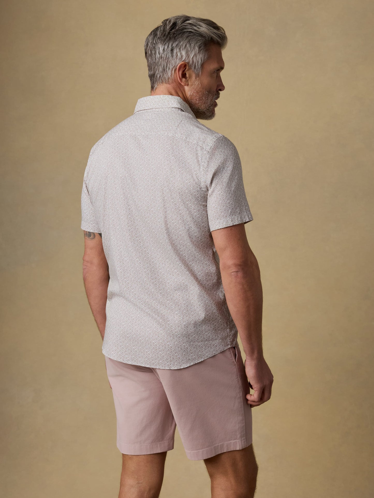 Short-Sleeve Movement™ Monterey Shirt - Wood Sunray Block