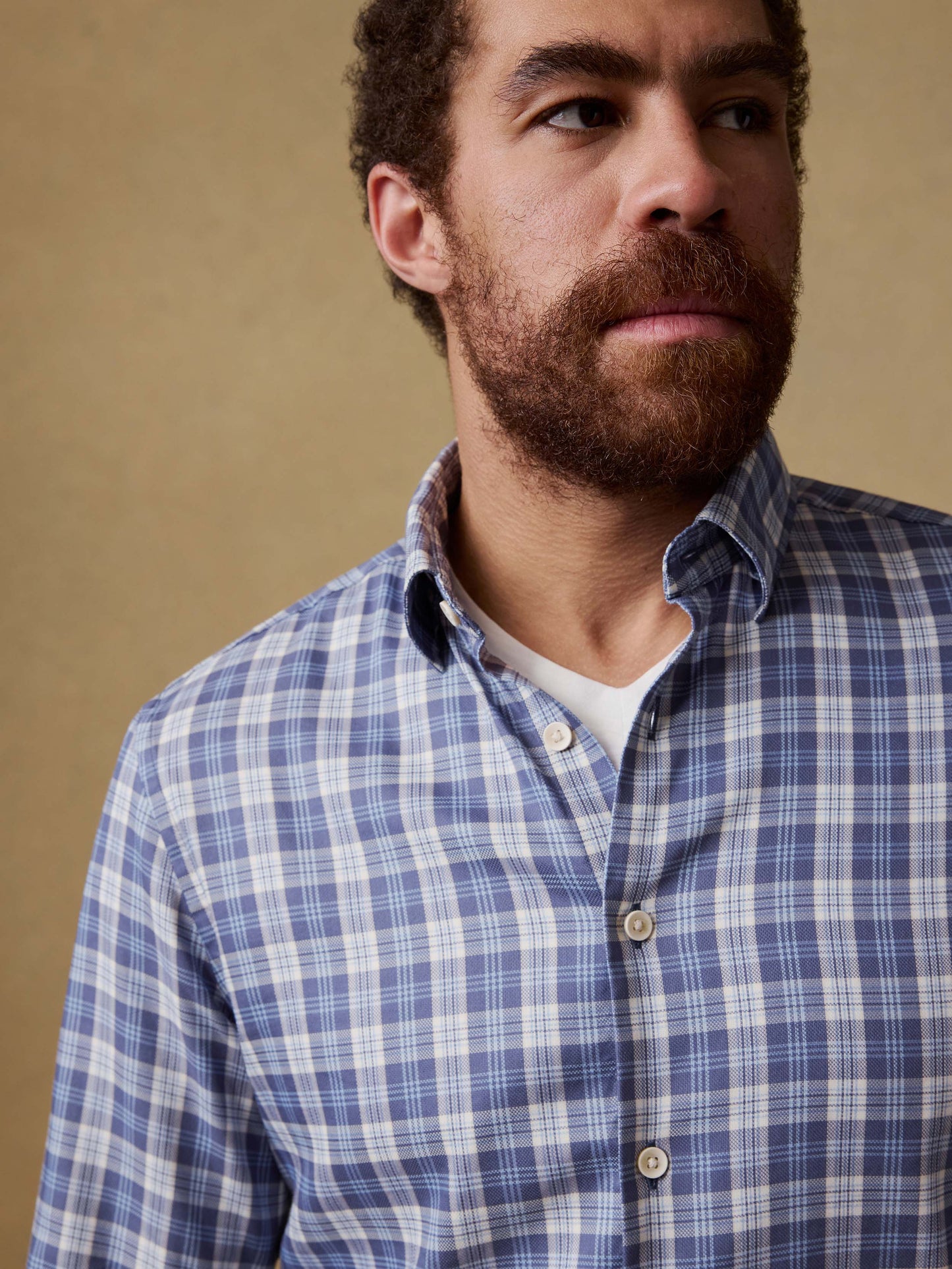 Movement™ Monterey Shirt - Blue Isle Plaid
