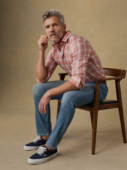 Movement™ Monterey Shirt - Desert Dust Plaid
