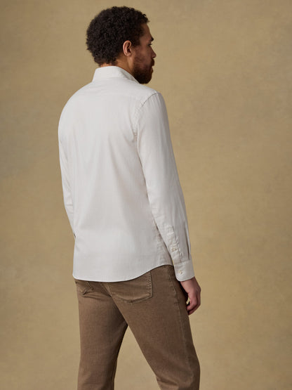 Movement™ Monterey Shirt - Wood Wall Stripe