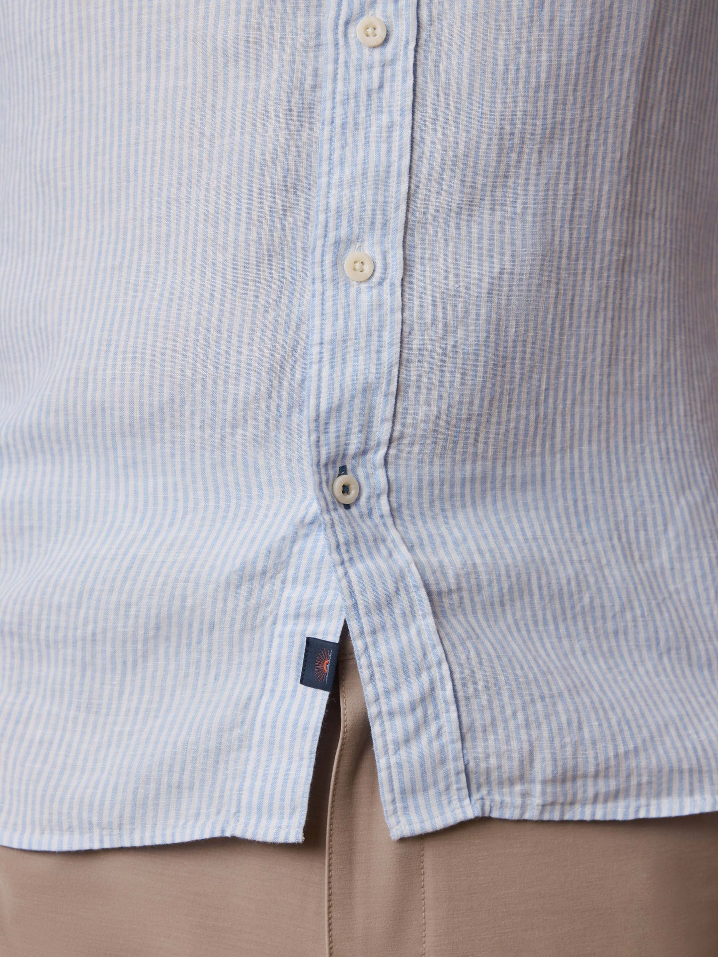 Laguna Linen Shirt - Summer Classic Stripe