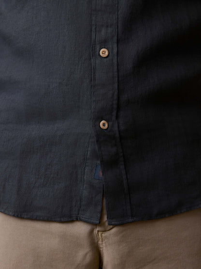 Laguna Linen Shirt - Washed Black