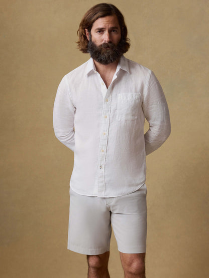 Laguna Linen Shirt - White