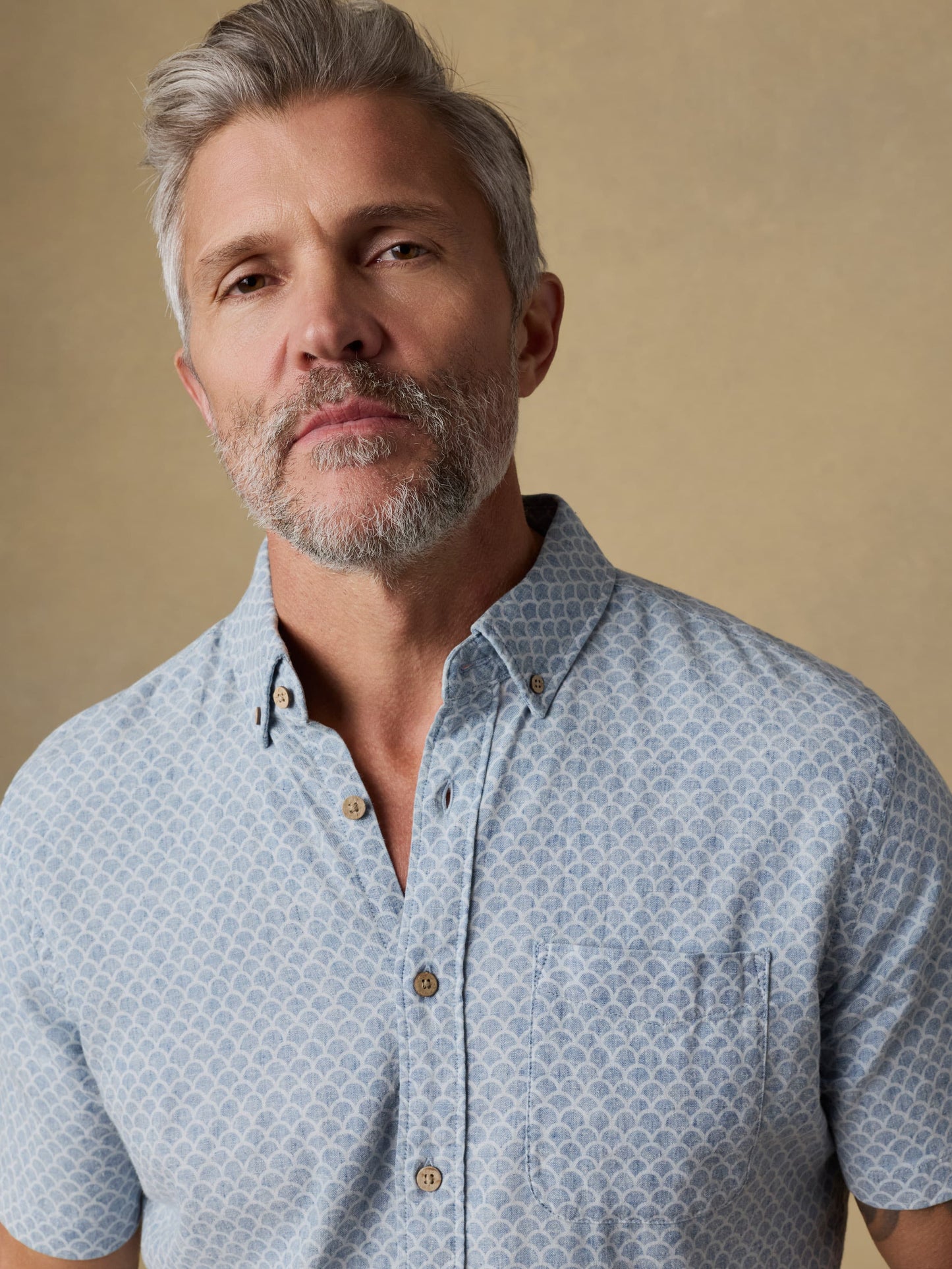 Short-Sleeve Breeze Shirt - Fishscale Redux