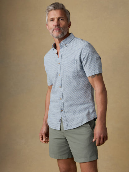 Short-Sleeve Breeze Shirt - Fishscale Redux