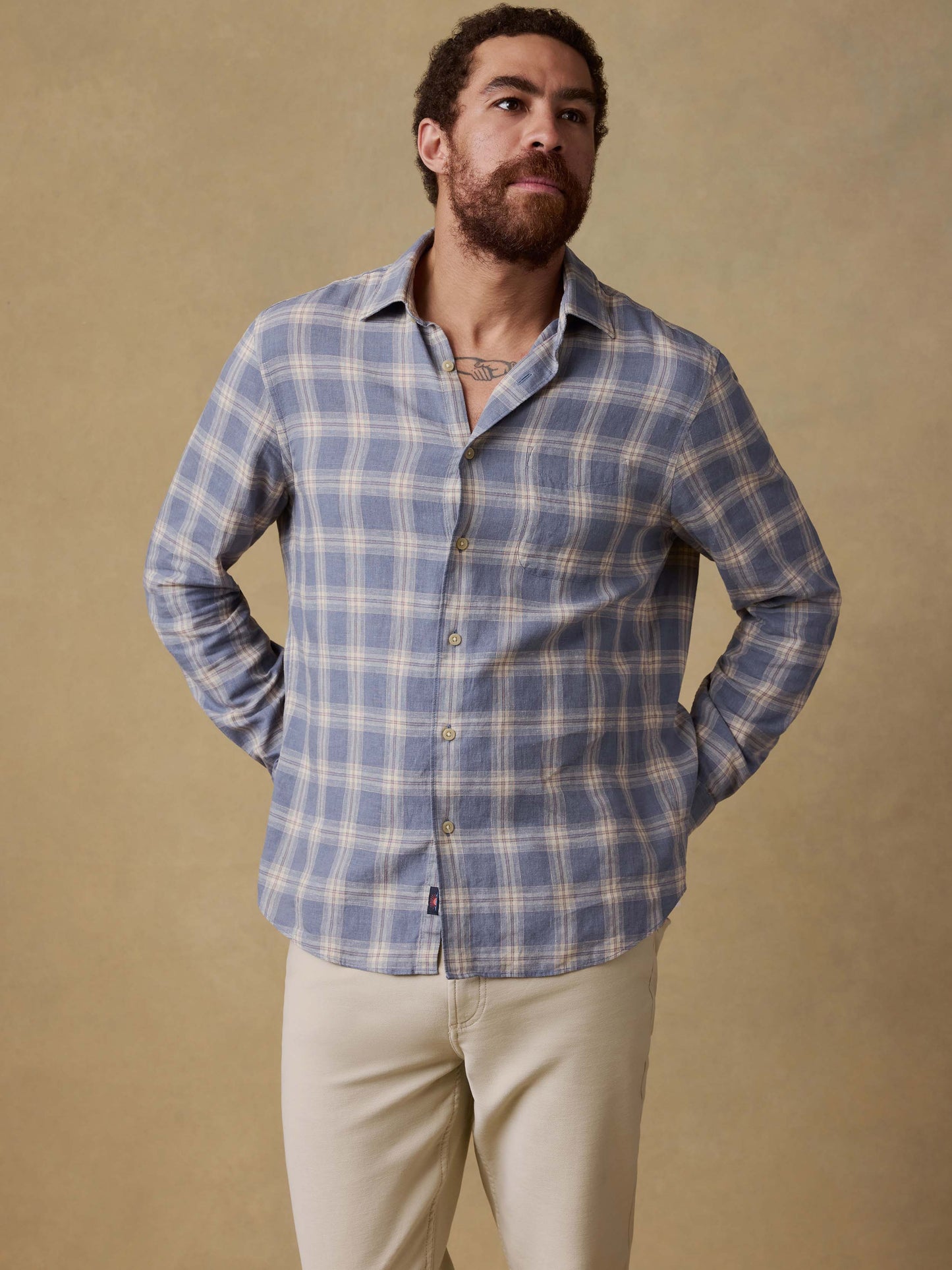 Palmetto Shirt - Shore Flint Plaid