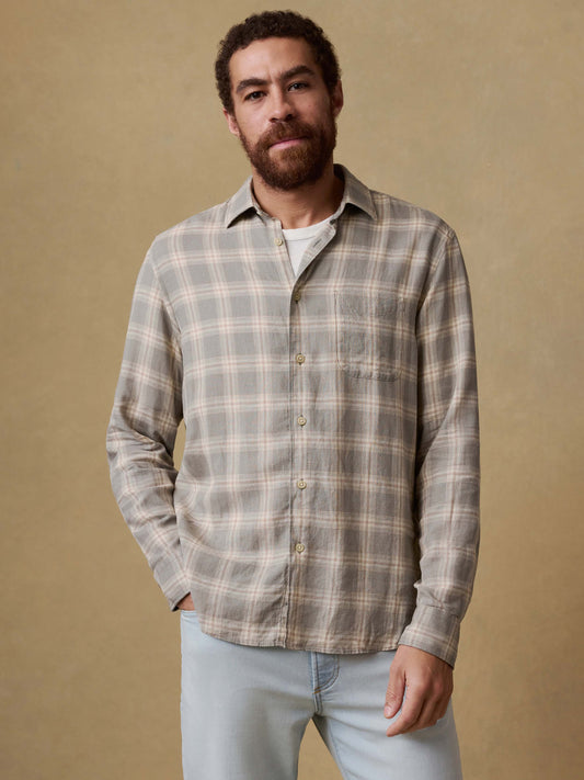 Palmetto Shirt - Shore Sage Plaid