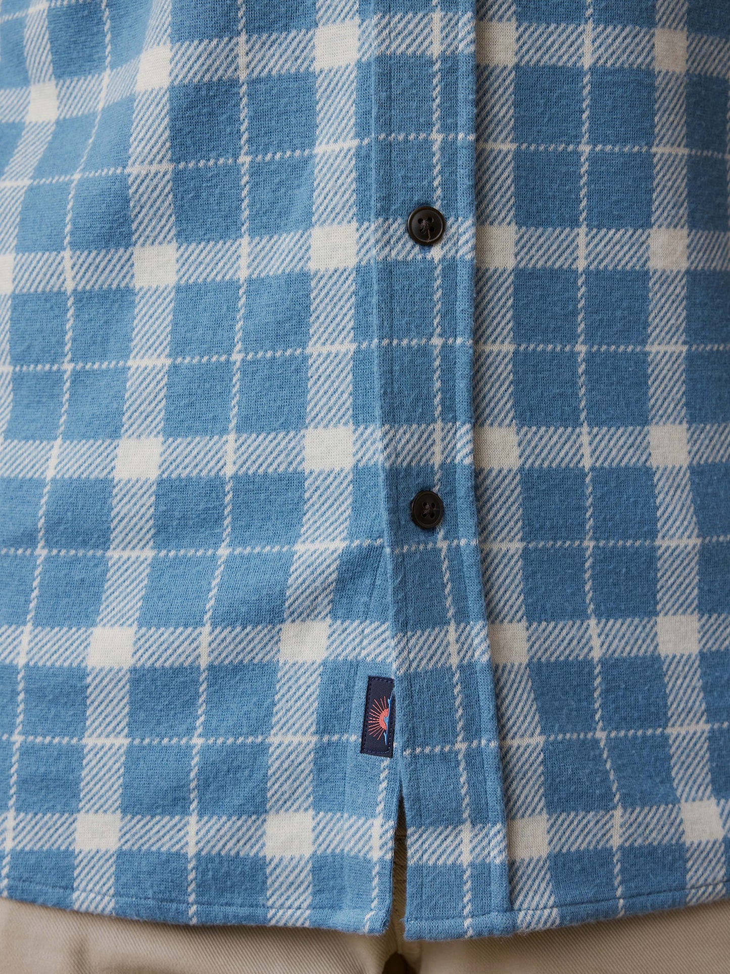 Legend™ Sweater Shirt - Blue Landing Plaid