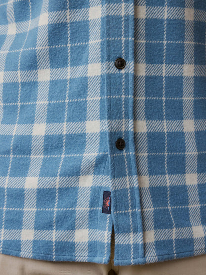 Legend™ Sweater Shirt - Blue Landing Plaid