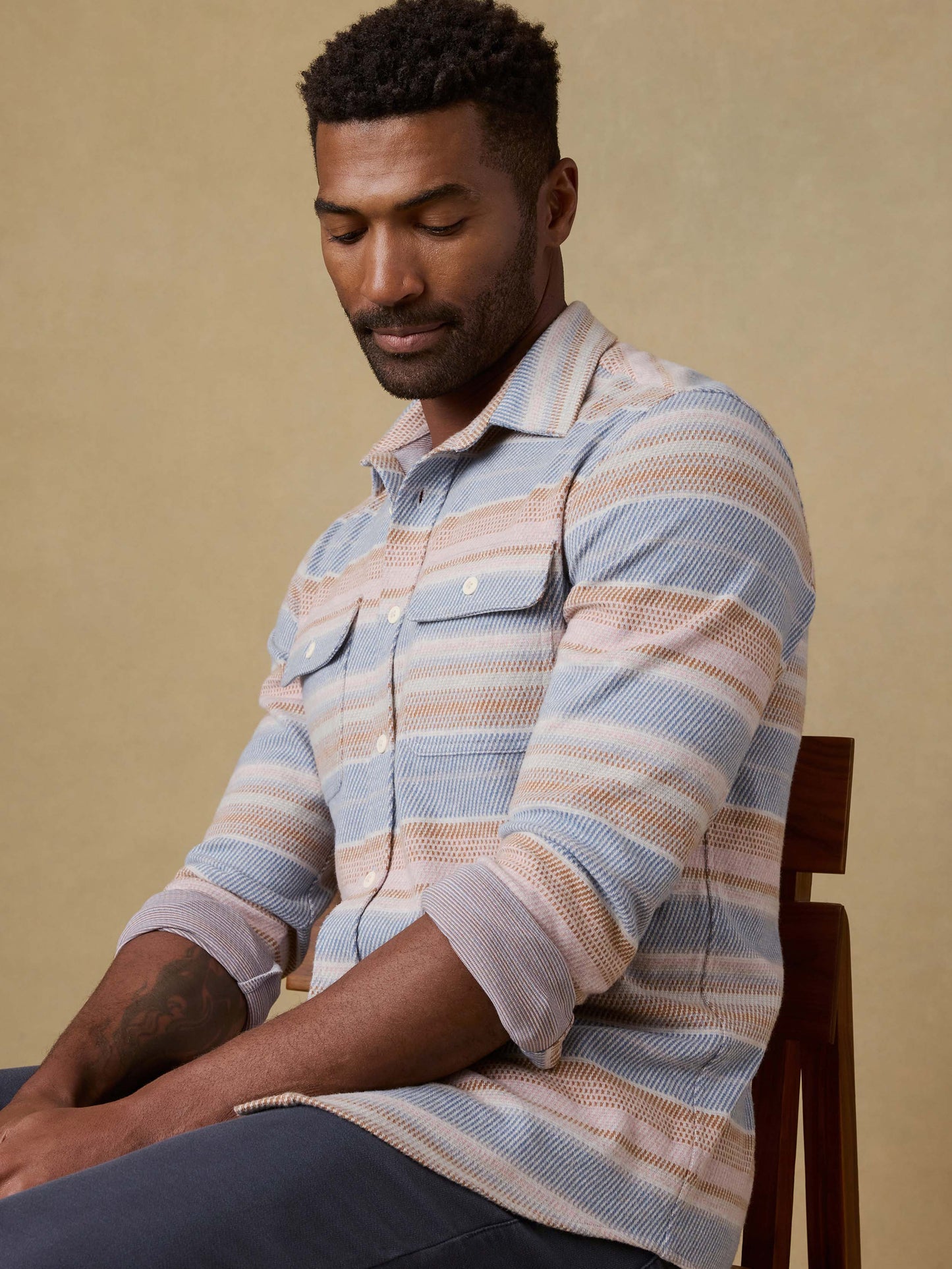 Legend™ Sweater Shirt - Isle Breeze Stripe