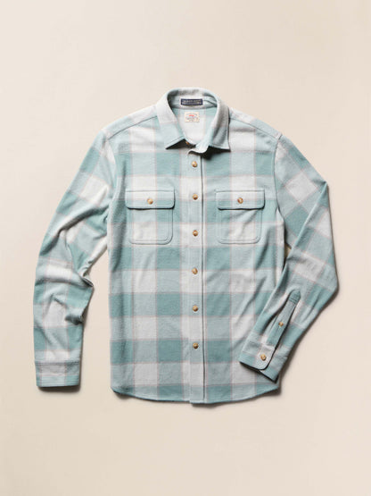 Legend™ Sweater Shirt - Island Sage Plaid