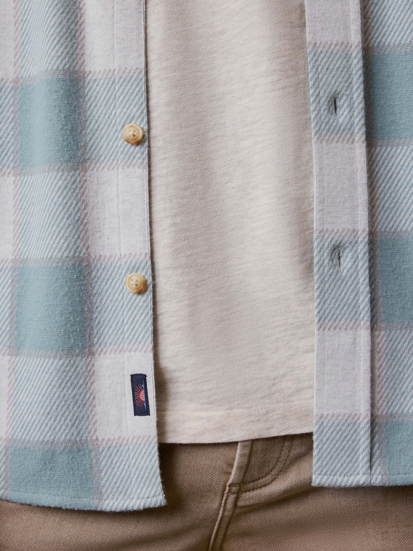 Legend™ Sweater Shirt - Island Sage Plaid