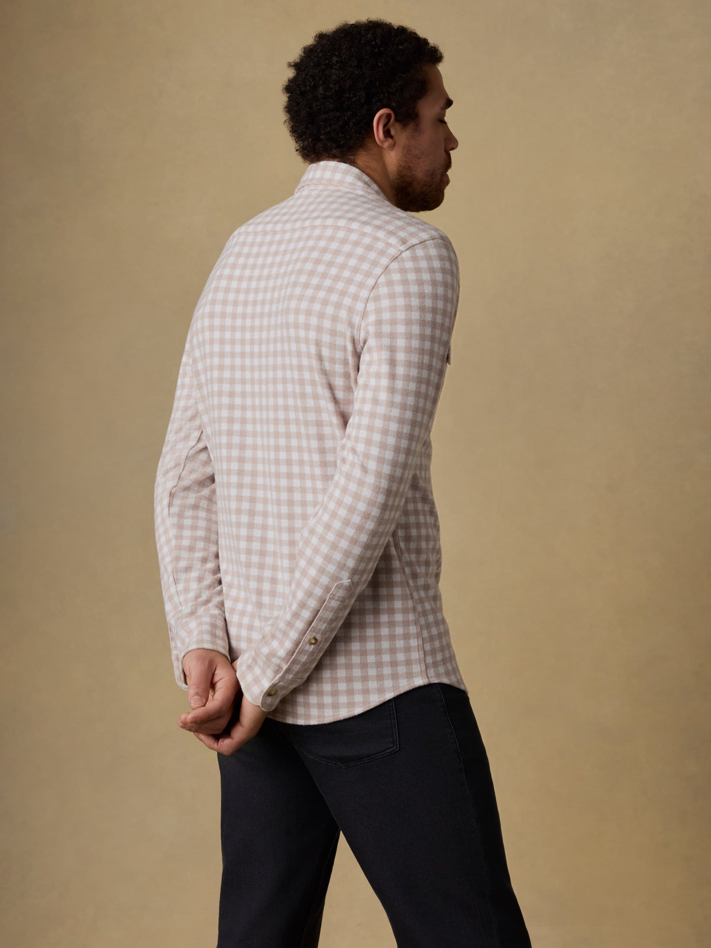 Legend™ Sweater Shirt - Shore Tan Gingham