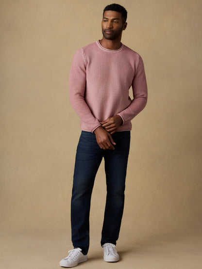 Sunwashed Dockside Sweater - Adobe