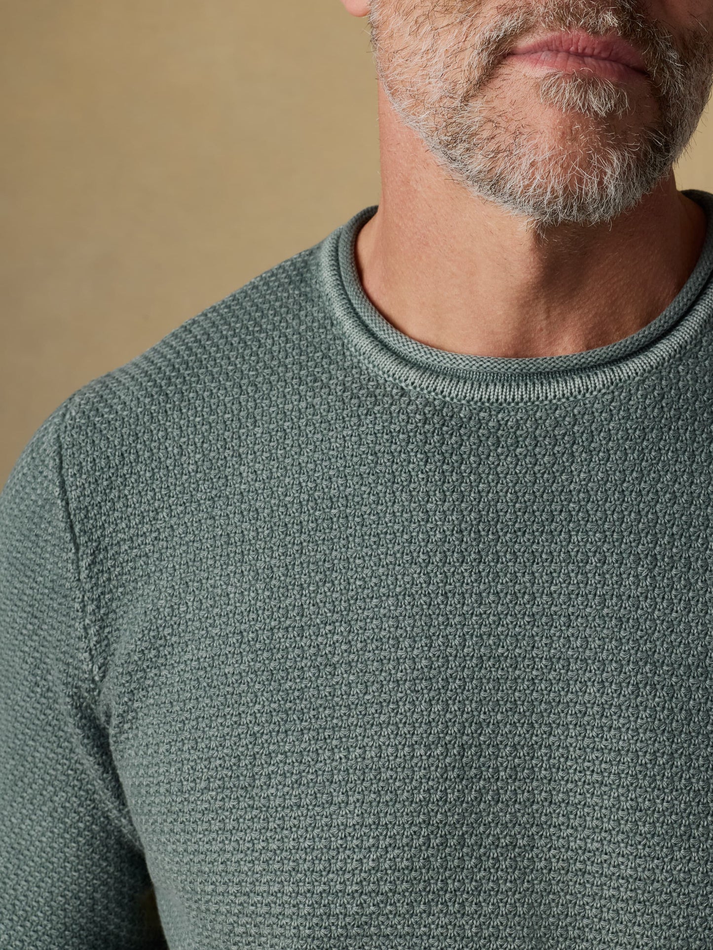 Sunwashed Dockside Sweater - Mountain Olive