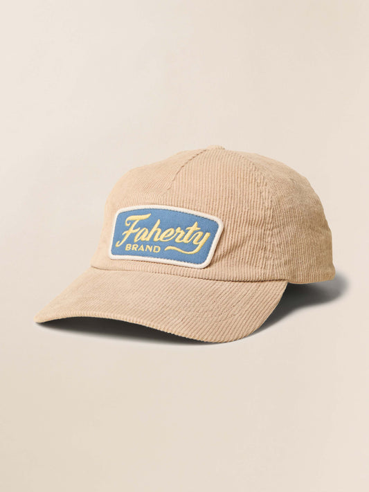 Vintage Cord Baseball Hat - Isle Dune