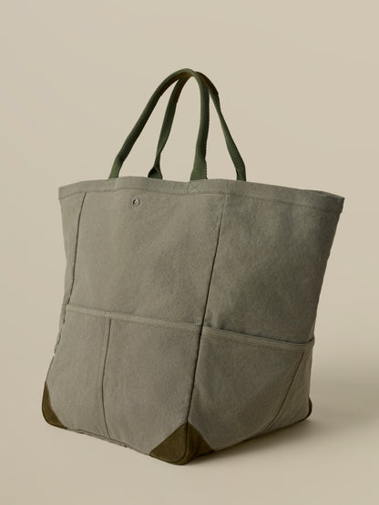Sunwashed Canvas Utility Bag - Olive