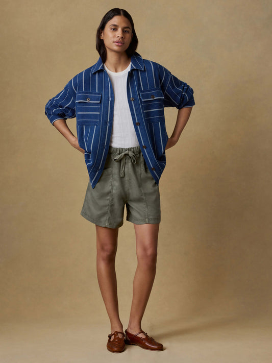 Topanga Drape Short - Thyme