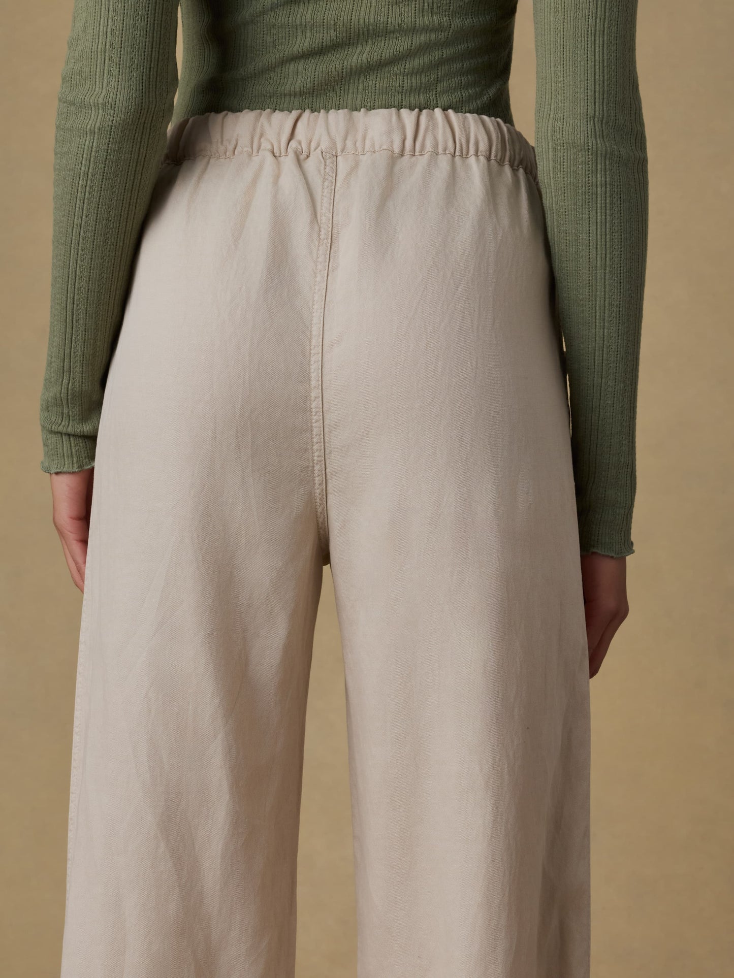Topanga Drape Ankle Pant - Wheaten