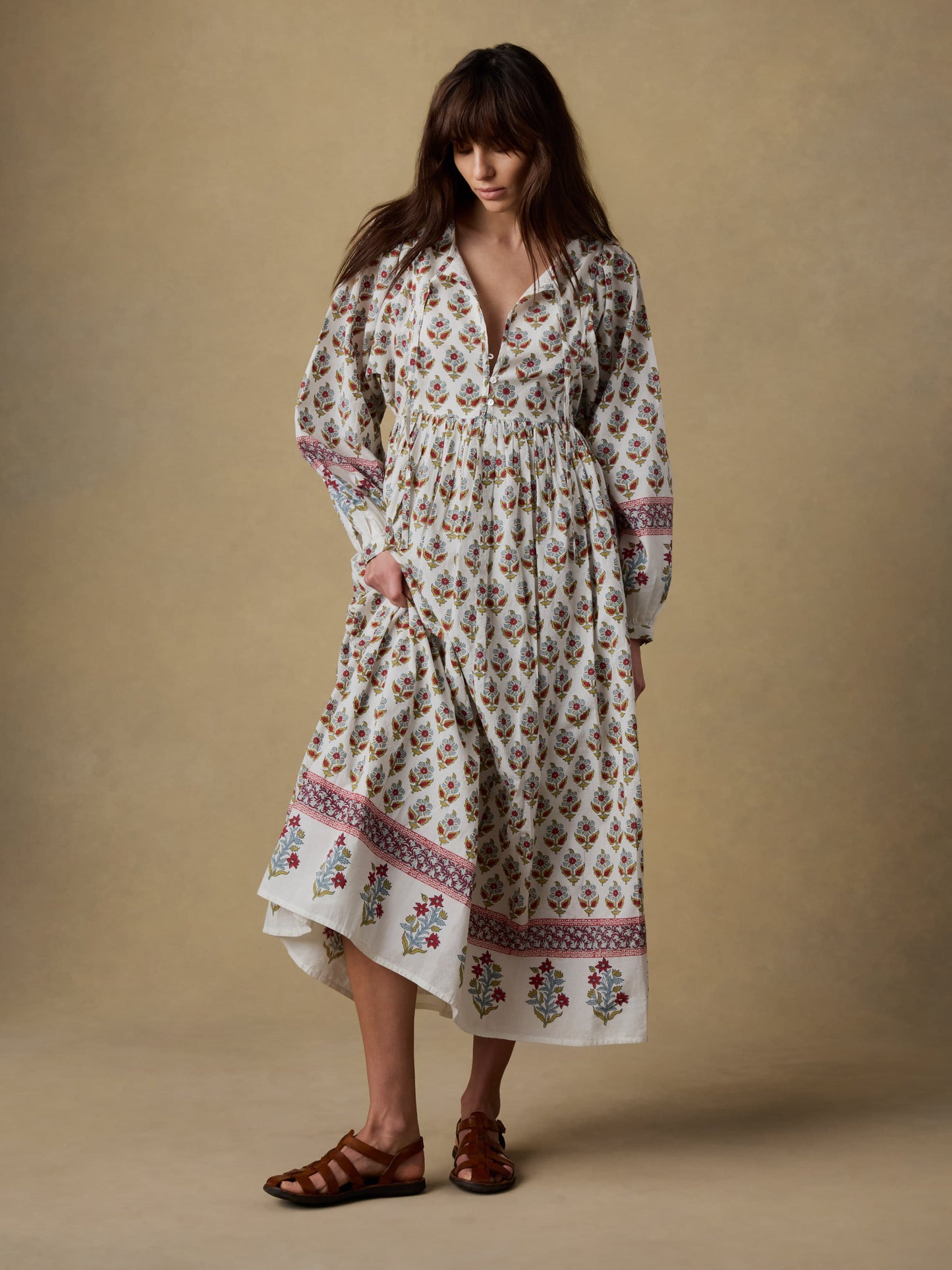 Suki Dress - Antique Bouquet