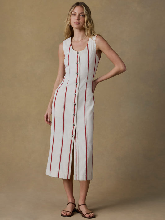 Tideweave Malibu Dress - Northbay Stripe