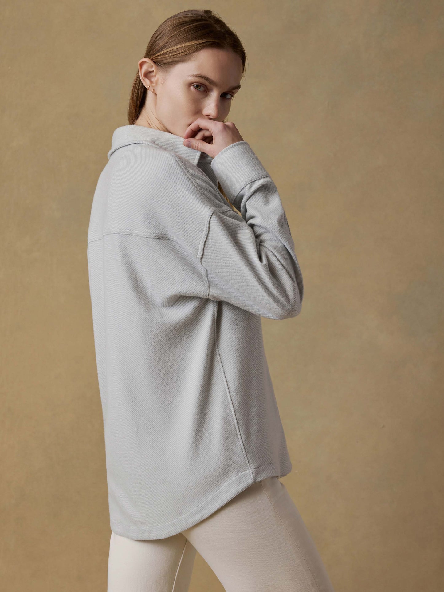 Legend™ Sweater Overshirt - Rain Cloud Twill