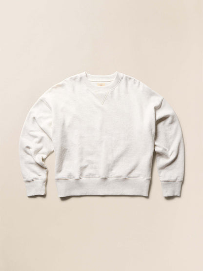 High Standard Fleece Vintage Crewneck - Ice Grey Heather