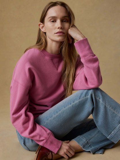 High Standard Fleece Vintage Crewneck - Ibis Rose
