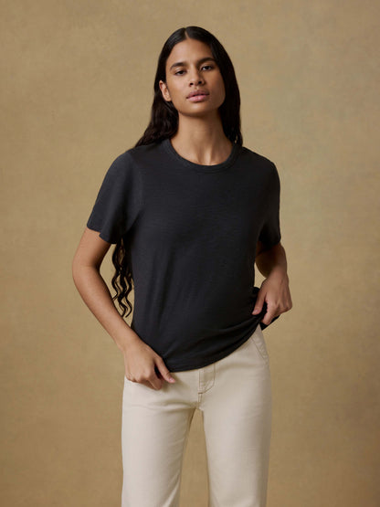 Sunwashed Regenerative Tee - Washed Black