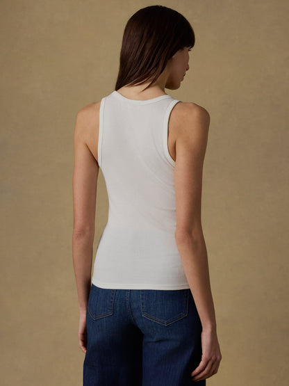 Featherweight Freestyle Tank - Egret