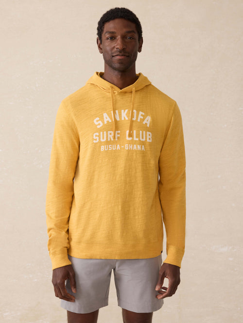 Surf Ghana Sunwashed Organic Hoodie - Tuscan Sun