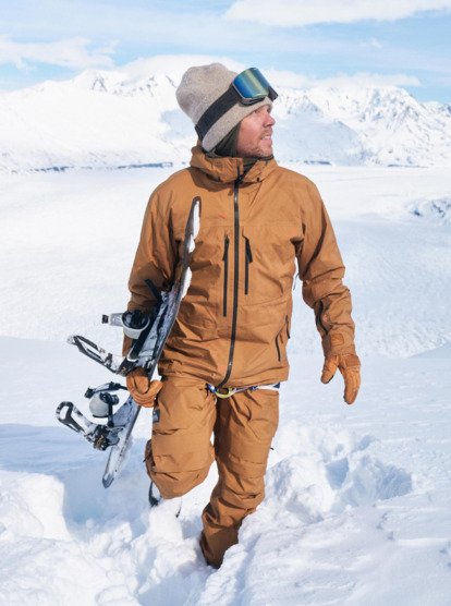 Travis Rice 3L Gore-Tex Pro Snow Jacket - Bone Brown