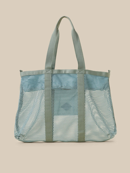 Shorelite Mesh Tote - Seafoam