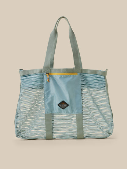 Shorelite Mesh Tote - Seafoam