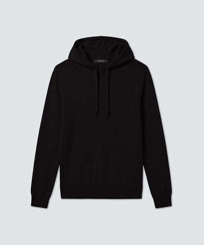 Men's Merino Knit Pullover Hoodie