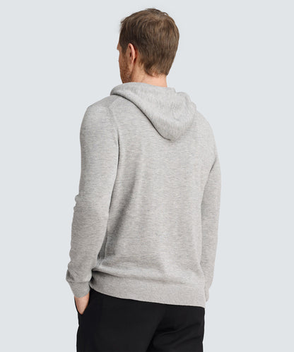 Men's Merino Knit Pullover Hoodie