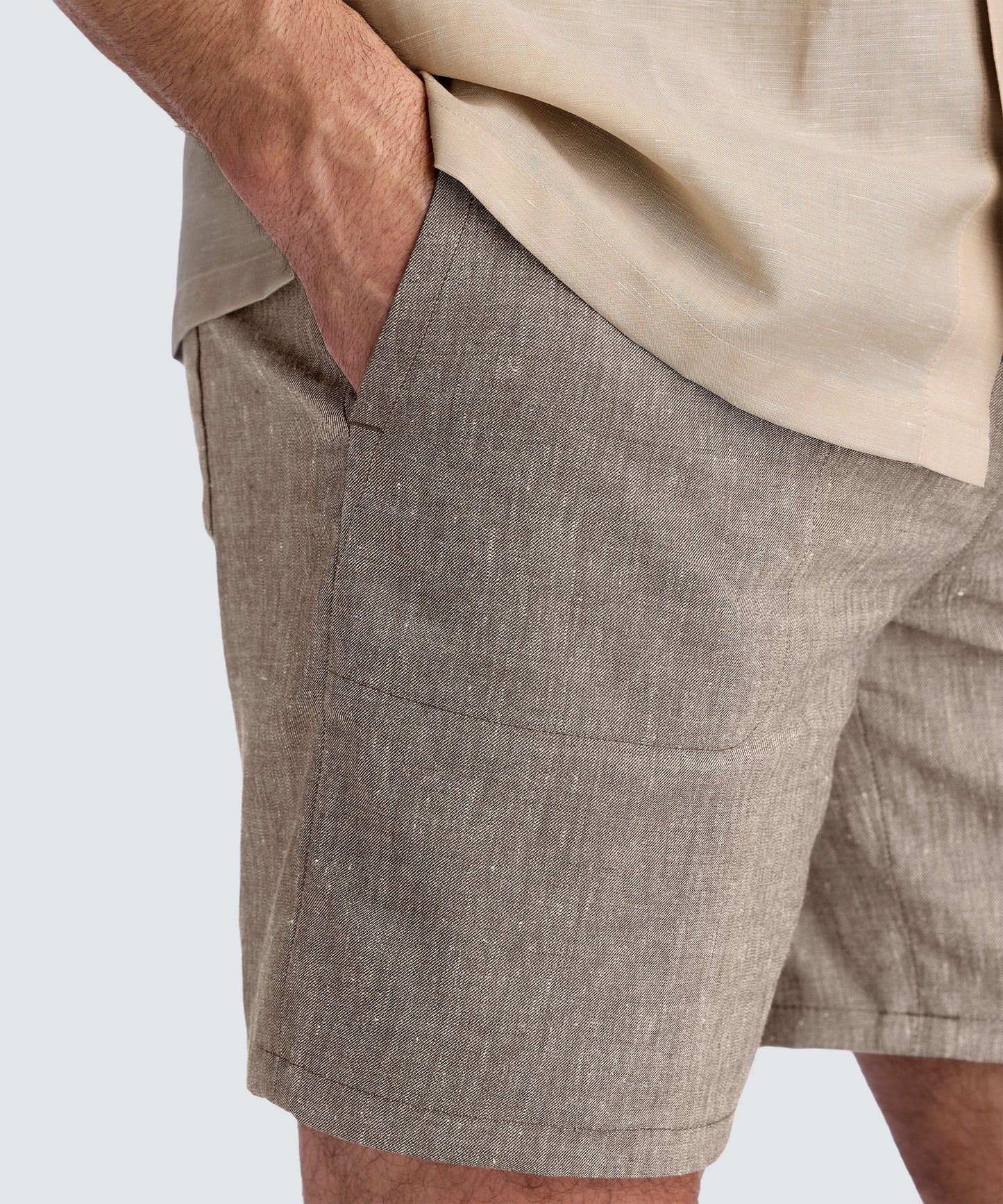 Men's Merino Linen Beach Shorts