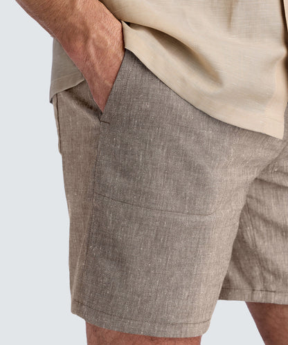 Men's Merino Linen Beach Shorts