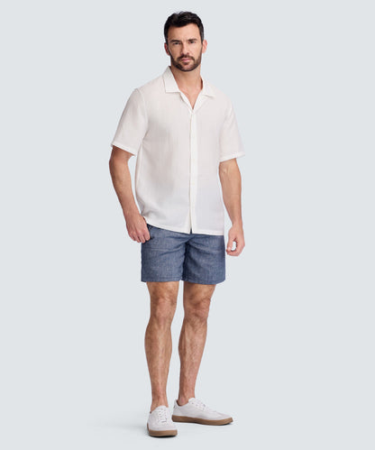 Men's Merino Linen Tropical Shirt