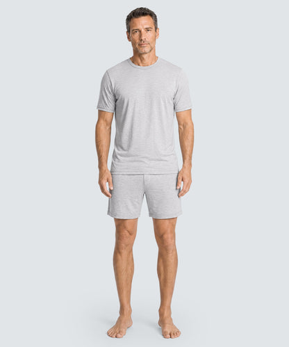 Men's Ultrafine Sleep T-Shirt + Shorts Bundle